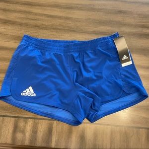 NWT- Blue adidas sport shorts
